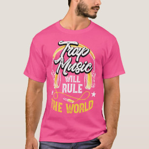 Camiseta Música Engraçada Irá Ordenar O Salto Da Anca Edm H