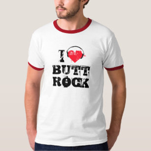 Camiseta Música eu amo a rocha do bumbum