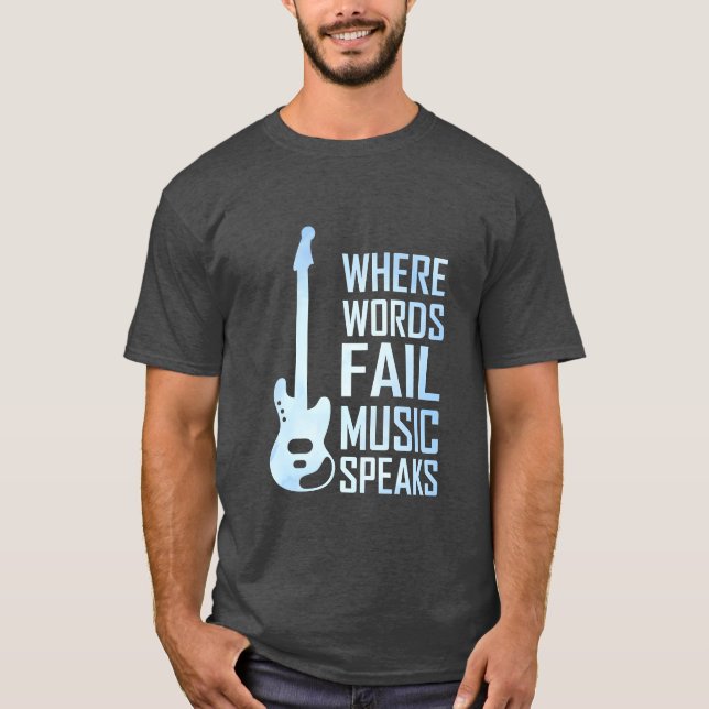 Camiseta música falhada (Frente)