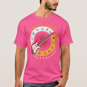 Camiseta Música Faz O Mundo Rodar A Nota Musical Do Violão
