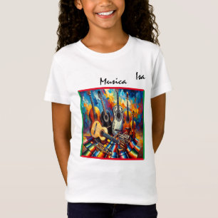 Camiseta Musica Girl
