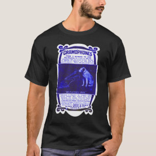 Camiseta Música gramofônica - a voz do mestre