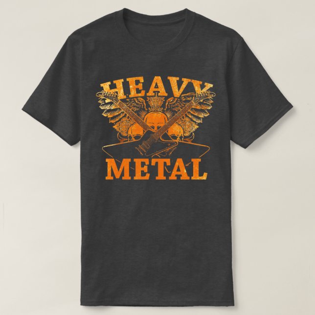 Camiseta Música Heavy Metal9 (Frente do Design)