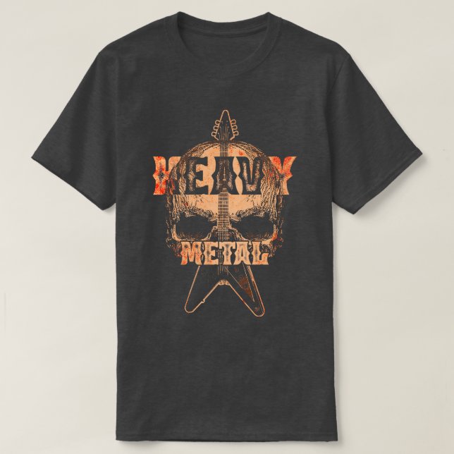 Camiseta Música Heavy Metal 4 (Frente do Design)