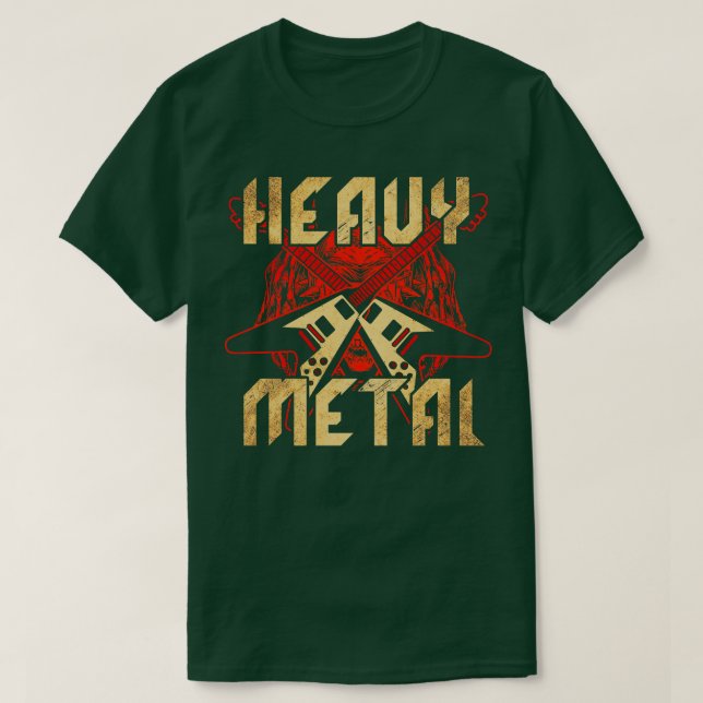 Camiseta Música Heavy Metal 6 (Frente do Design)