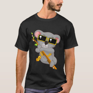 Camiseta Música Hip Hop do Urso Coala Gangsta Legal Bling B