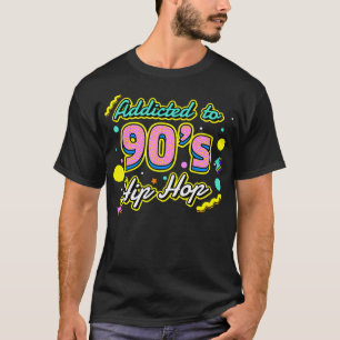 Camiseta Música Hip Hop Rap dos Anos 90 Nostalgia Roupas Ol