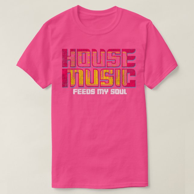 Camiseta Música House4 (Frente do Design)