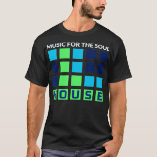 Camiseta Música House Deep House EDM DJ Festival Música