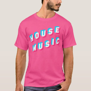 Camiseta Música House Disco Dança Dj Edm Rave Glitch Óptico
