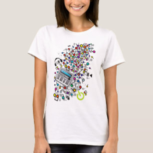 Camiseta Música instantânea