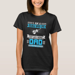 Camiseta Música Instrumental de Pai Duplo de Mens