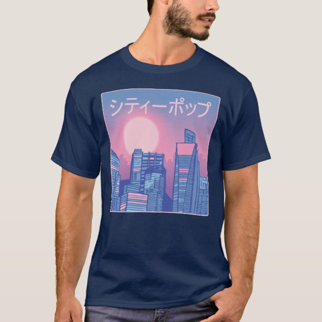 Camiseta Música Japonesa pop City (Frente)