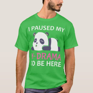 Camiseta música kdrama k pop pop coreana engraçada