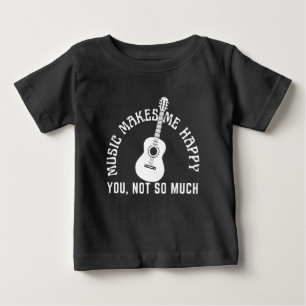 CAMISETA MÚSICA ME FAZ FELIZ POR VOCÊ NÃO