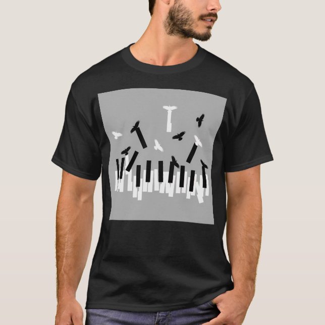 Camiseta Música Me Faz Voar (Frente)