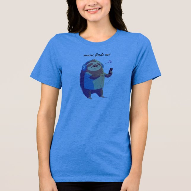 Camiseta Música "Music Find Me" (A Música Me Encontra) most (Frente)