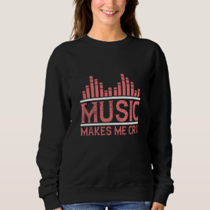 Camiseta Música - Música Me Faz Chorar