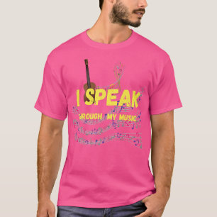 Camiseta Música, Músicos E Palavras De Violão, Música Engra
