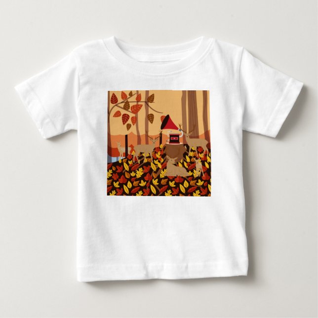 Camiseta Música na floresta (Frente)