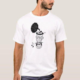 Camiseta Música na minha cabeça
