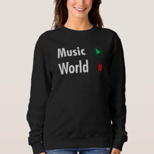 Camiseta Música No Mundo Para Músicos Djs