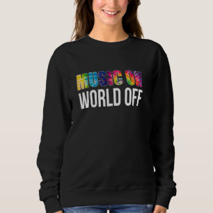 Camiseta Música no Mundo para Músicos DJs e Música