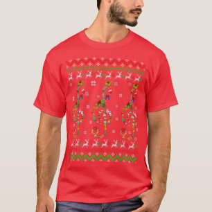 Camiseta Música Nota Natal Feia Docente Musical