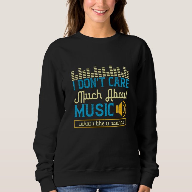 Camiseta Música - O Que Eu Gosto É De Sons (Frente)