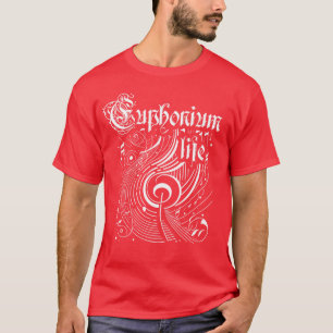 Camiseta Música ondulada Euphonium Life