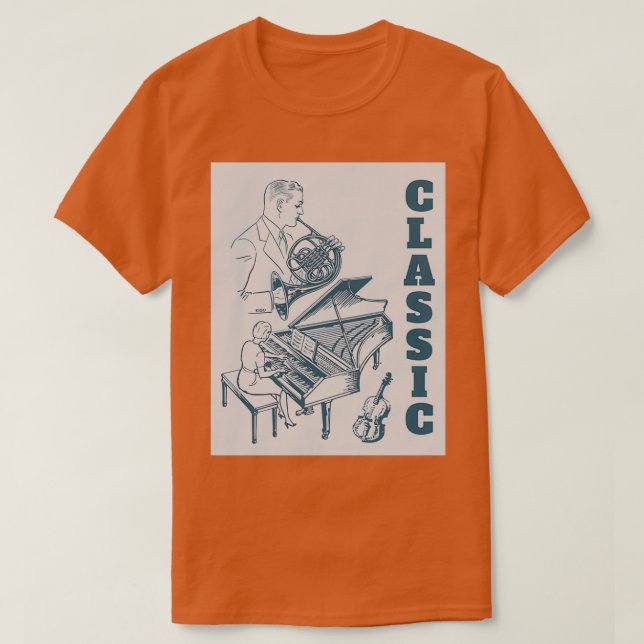 Camiseta Música personalizada (Frente do Design)