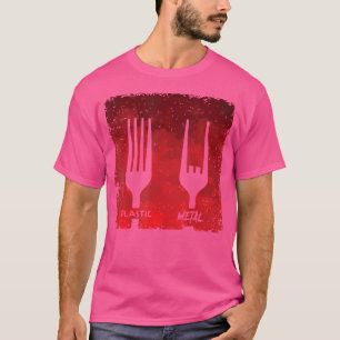 Camiseta Música Plastic Fork Metal