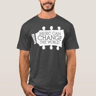 Camiseta música pode mudar o mundo 1
