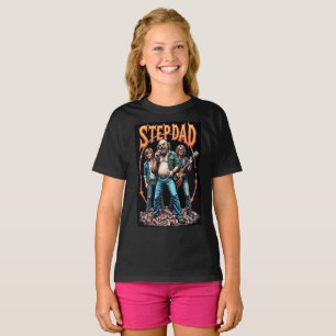 Camiseta Música Pop de Concerto Pai Postiço para Crianças