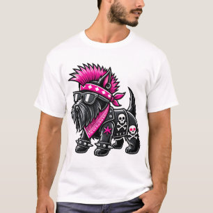 Camiseta Música Punk Terrier Escocês