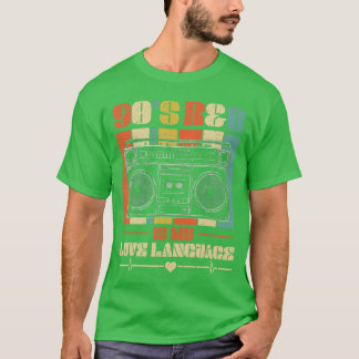 Camiseta Música RB dos anos 90 para homens, mulheres, menin