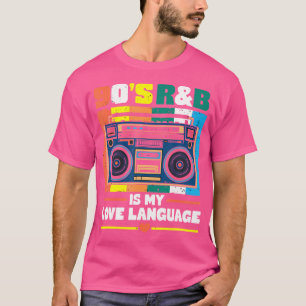 Camiseta Música Rb Vintage 90'S Para Rnb Lovers 70'S Anos 8