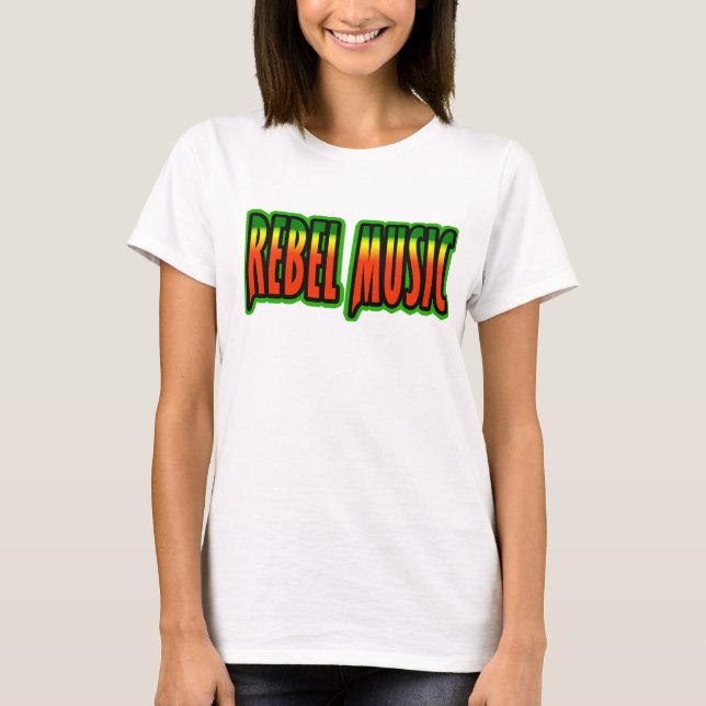 Camiseta Música rebelde (Frente)