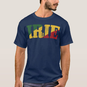 Camiseta Música Reggae Irie Jamaica Retrô Vintage Rasta Ras