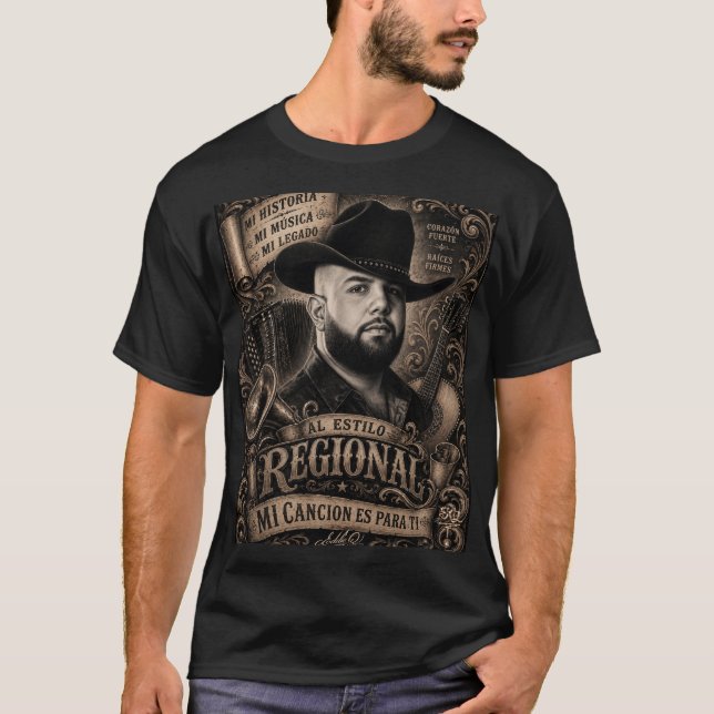 Camiseta Música Regional (Frente)