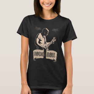 Camiseta Música Rock And Roll Asas de Guitarra