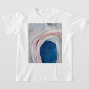 Camiseta Música rosa e azul por O'Keeffe