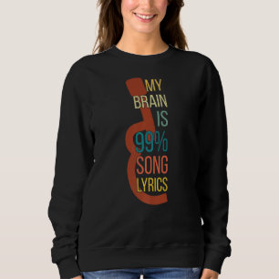 Camiseta Música Roupa Singer Meu Cérebro É 99 Letras De Mús
