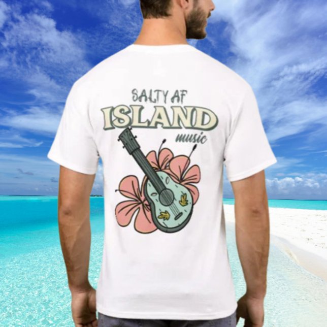 Camiseta Música Salgada pra Caramba da Ilha (Criador carregado)