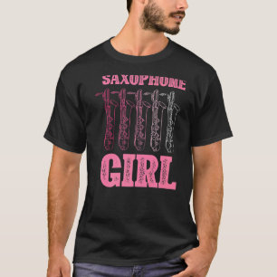 Camiseta Música saxofone Musical Instrumento Musical Divers