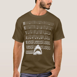 Camiseta Música Shark EngraçadoPara Lover Música