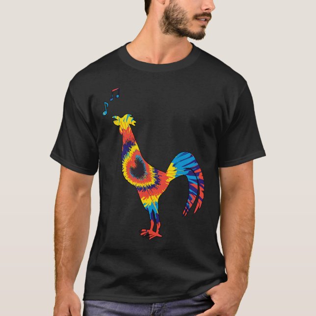 Camiseta música tie dye Chicken (Frente)