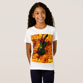 Camiseta Música Um presente de Deus preza, Culto e Obrigado