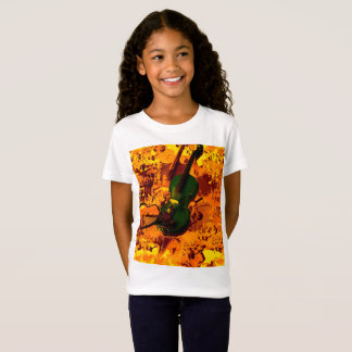 Camiseta Música Um presente de Deus preza, Culto e Obrigado