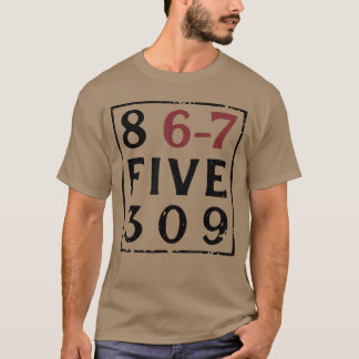 Camiseta Música Vintage dos Anos 80 8675309 Jenny 8675309 S